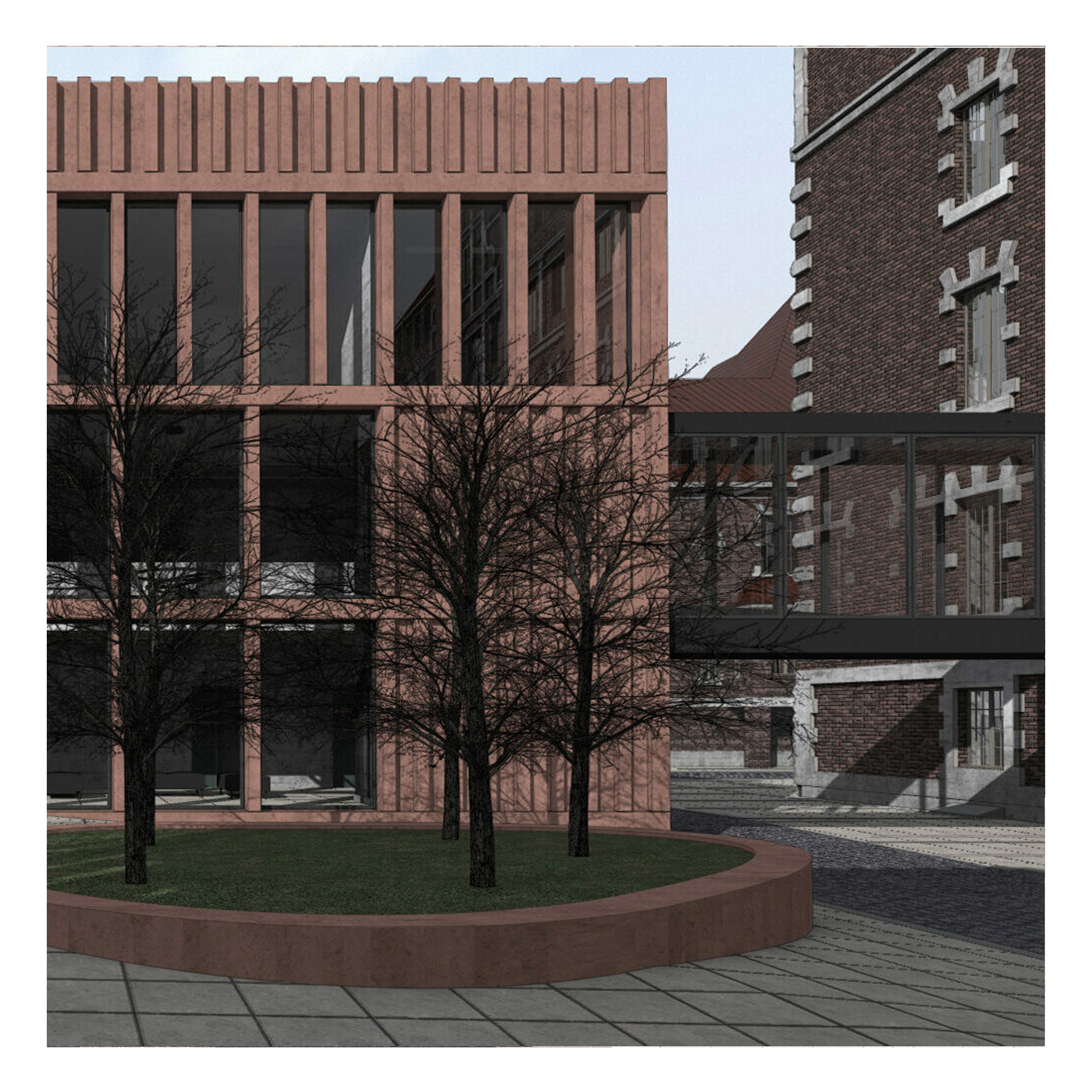 centrum symulatorów Politechniki Morskiej w Szczecinie - projekt