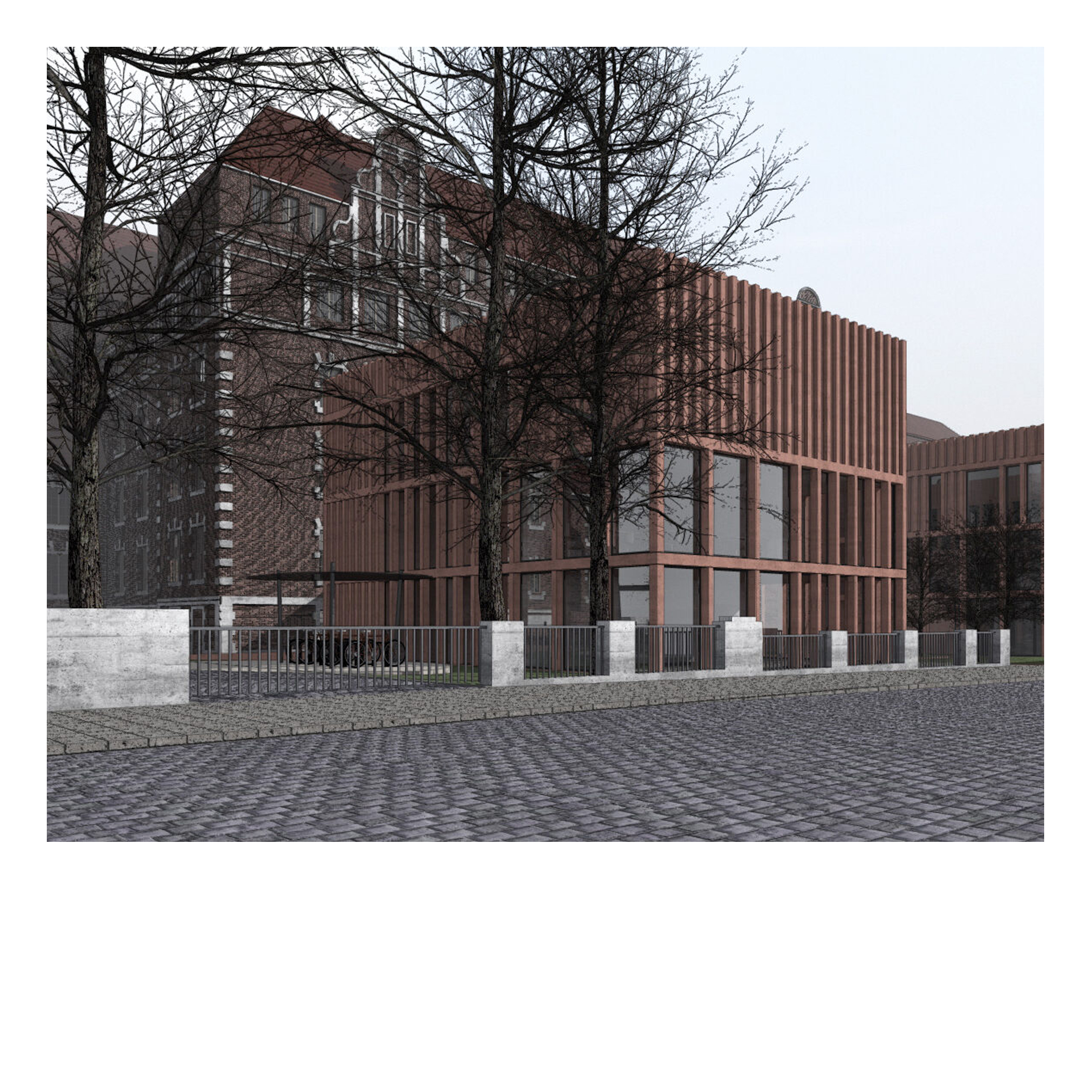 centrum symulatorów Politechniki Morskiej w Szczecinie - projekt