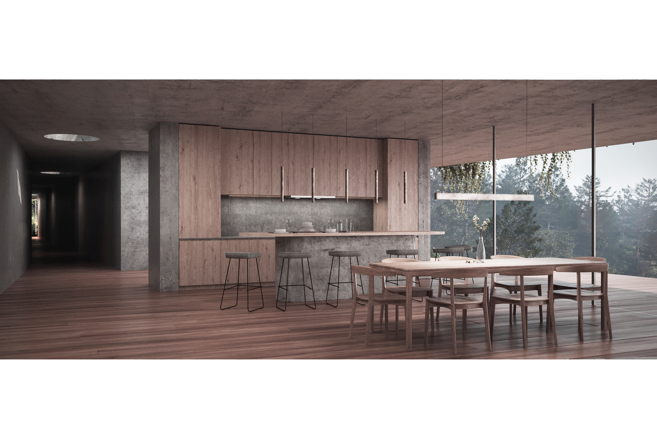 dom w zboczu - s.lab architektura
