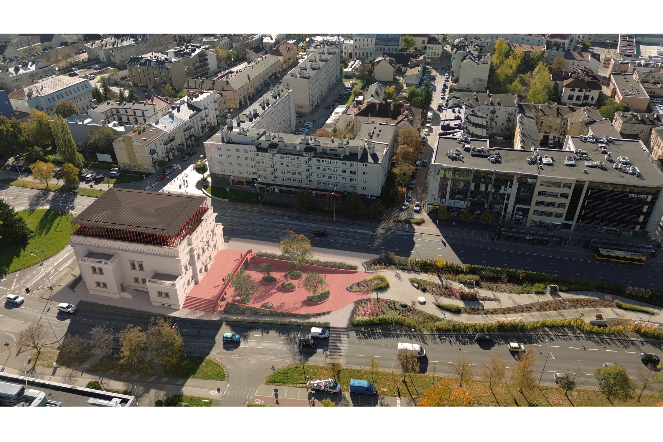 projekt przebudowy dawnej synagogi w Kielcach na centrum kulturalne