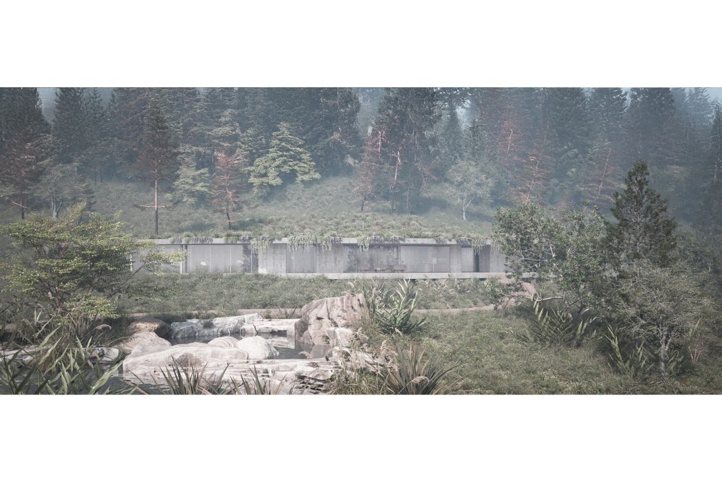 dom w zboczu - s.lab architektura
