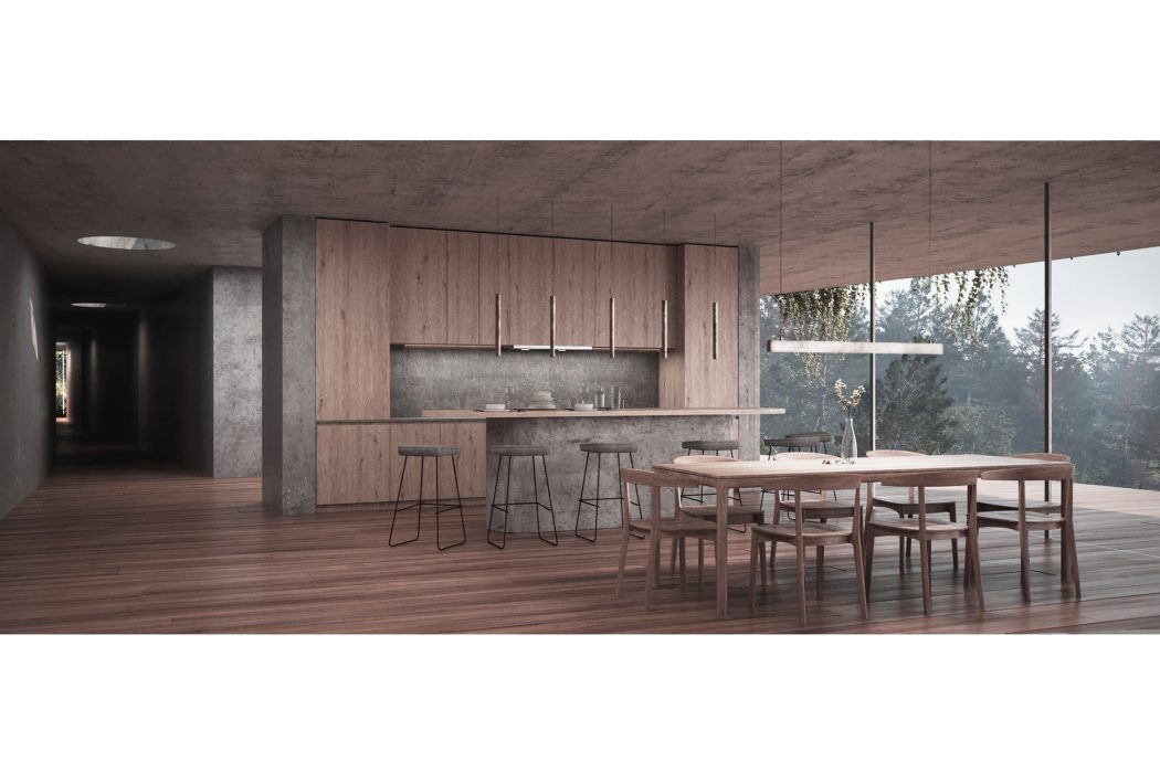 dom w zboczu - s.lab architektura